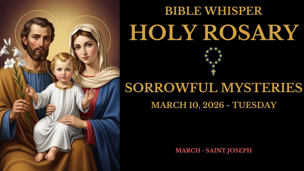 10 марта 2026 г. - Святой Розарий | Скорбные тайны | Молитва вместе 🙏🏻