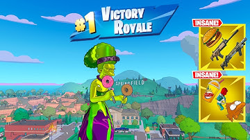 73 Kill Solo Vs Squads Wins Gameplay Full Game (Fortnite Simpsons Ps4 Controller)