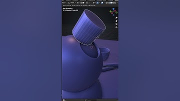 Blender Topology Tip #100 #blender #shorts #topology