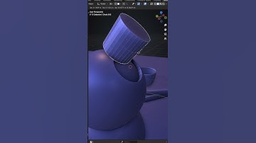 Blender Topology Tip #100 #blender #shorts #topology