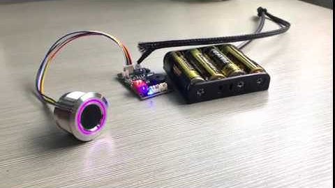 New GROW R503 Round Circular Fingerprint Module Sensor