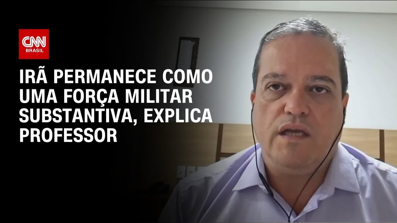 Irã permanece como uma força militar substantiva, diz professor de geopolítica | CNN NOVO DIA