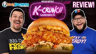 NEW Mary Brown's K-Crunch Sandwich Review!