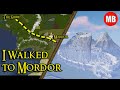 I WALKED TO MORDOR! | Minecraft Middle Earth | The Fellowship's Footsteps across Middle Earth!