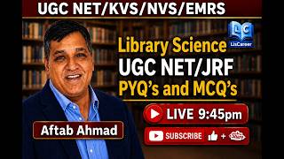 PYQ's and MCQ's|UGC NET/JRF|KVS|NVS|EMRS|SSC|BIHAR LIBRARIAN|BSSC|AFTAB AHMAD