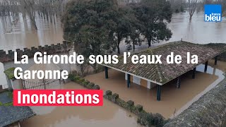 Inondations en Gironde : la décrue de la Garonne se fait attendre dans le Réolais