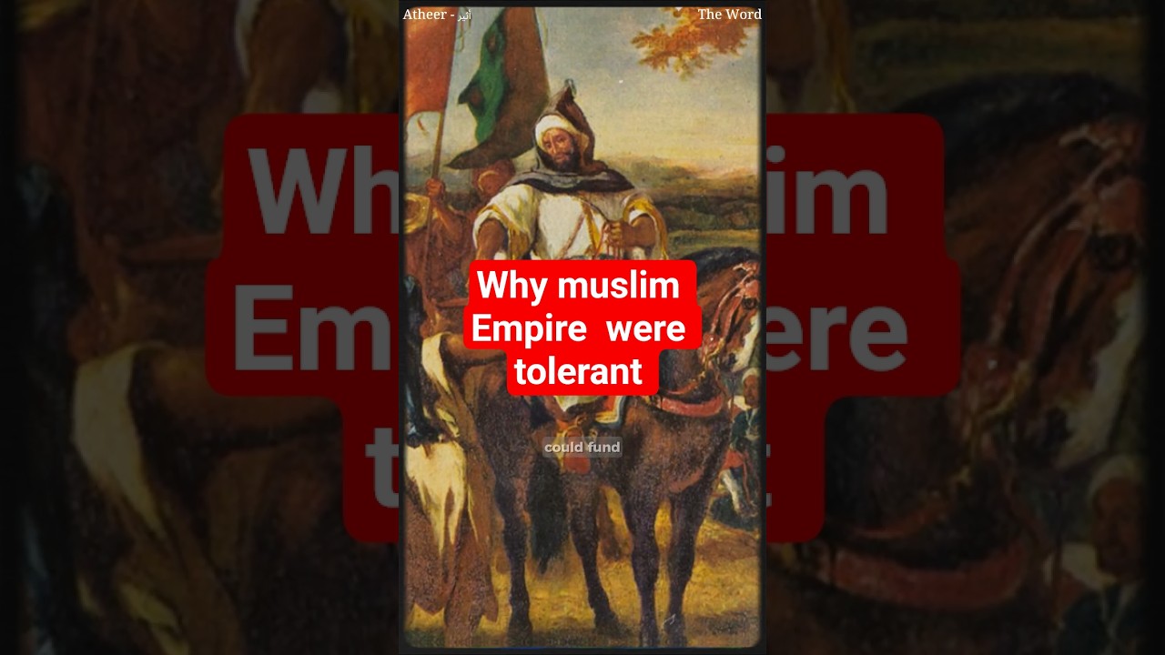 Tolerance of the Muslim Empire and Why It Was Tolerant. #history