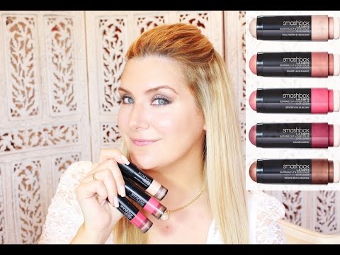 Videó: Smashbox L.A. Lights Blendable ajak és arcszín - Malibu Berry Review