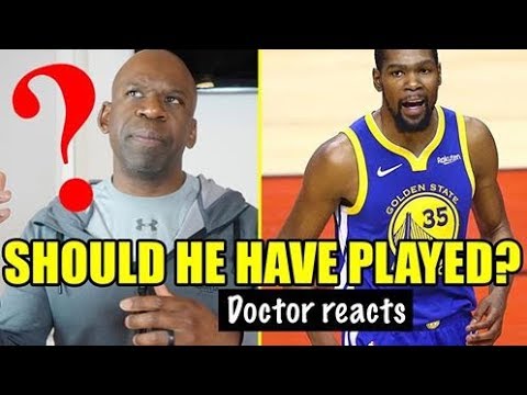 SHOULD KEVIN DURANT HAVE PLAYED IN THE NBA FINALS? THE KEVIN DURANT CONTROVERSY | DR. CHRIS REACTS