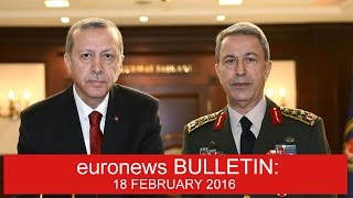 18 February 2016 - euronews full morning bulletin