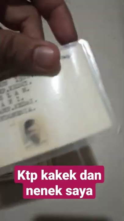 Koleksi KTP jadul #ktp #jadul #viral #fyp #jamandulu #kakek
