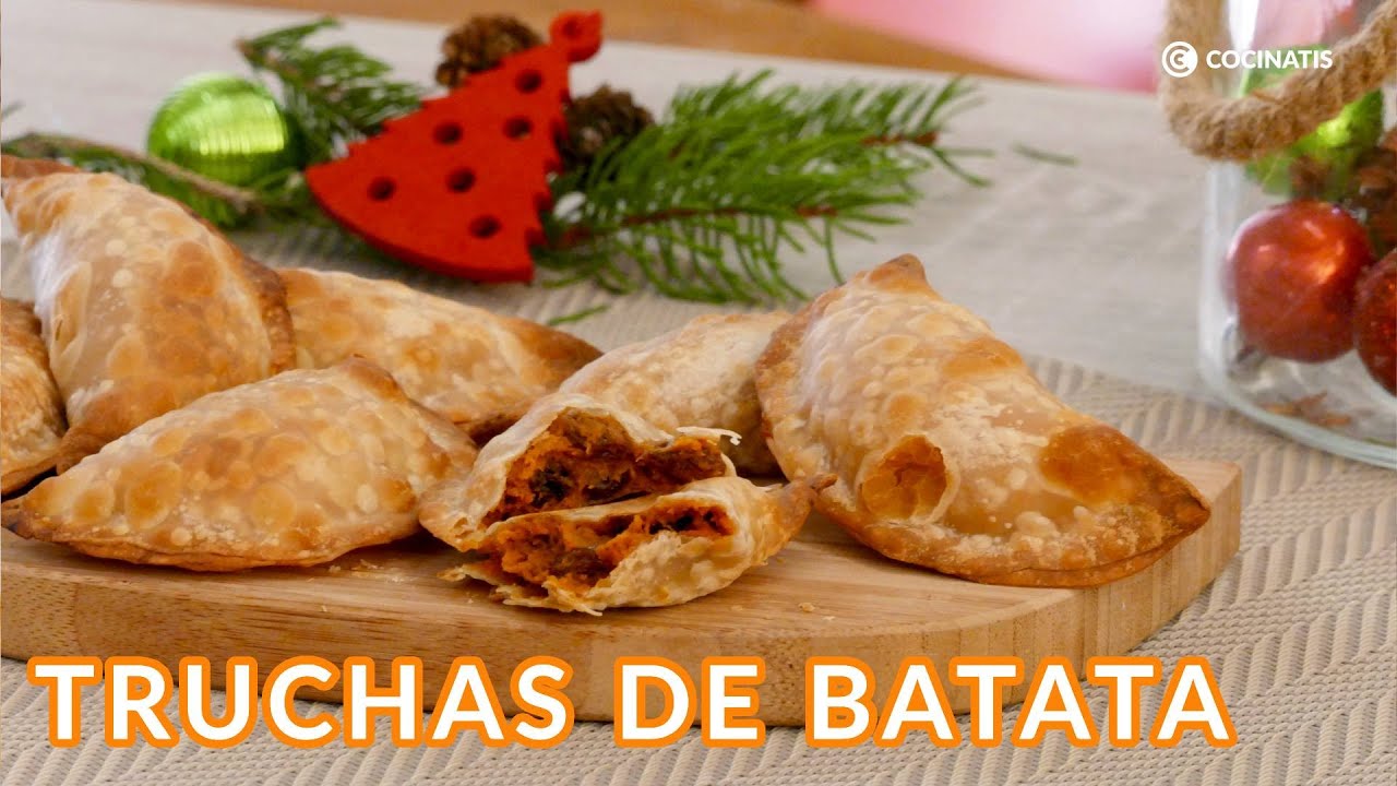 TRUCHAS de BATATA: el dulce típico de la navidad canaria // Cocinatis