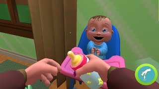 Virtual Baby & Baby Sitting Walker Game : Fun Baby Full Gameplay Walkthrough screenshot 3