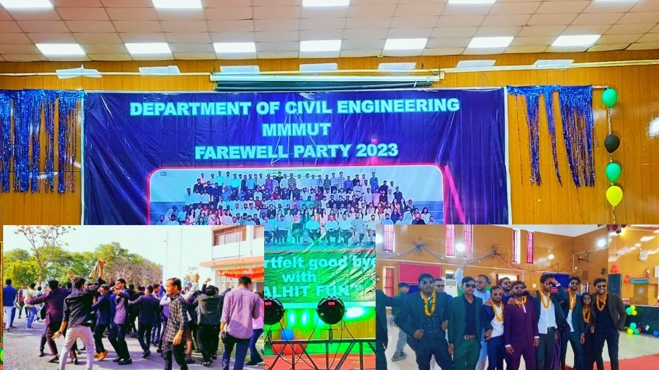 Farewell Party 2K23 Civil Engineering MMMUT College Gorakhpur farewell-party-2k23-civil-engineering-mmmut-college-gorakhpur