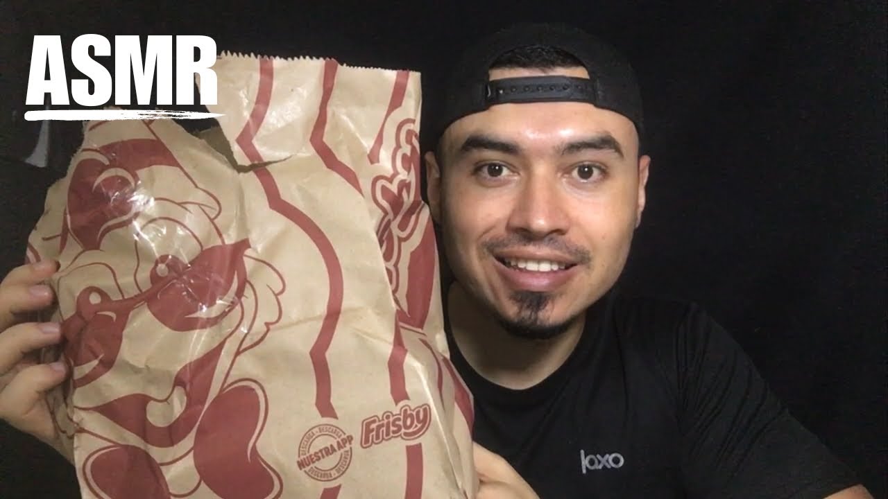 ASMR COMIENDO POLLO FRISBY