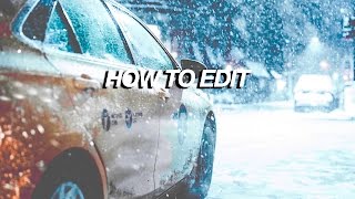 HOW TO EDIT SNOWY PHOTOS IN LIGHTROOM (Urban Photography) screenshot 5