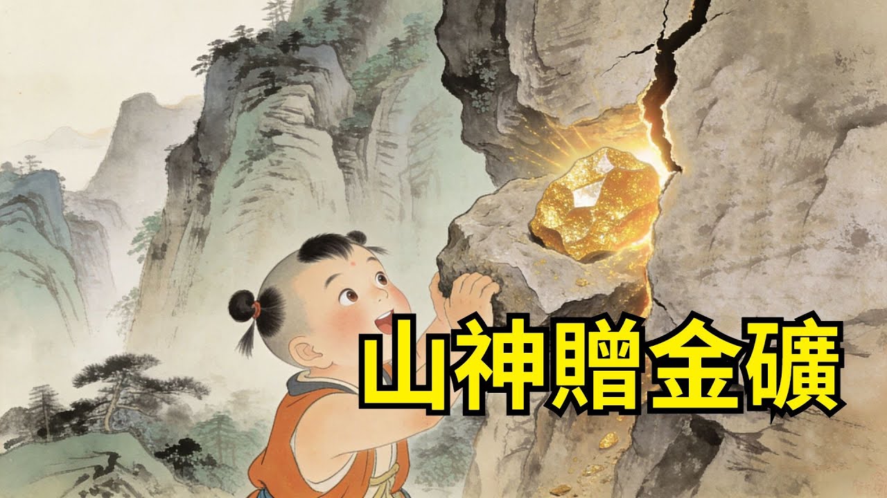 叔叔伯伯冤枉孤兒寡母，把他們趕到沒人要的荒山住。孤兒晚上總聽見山裏有人哭，他按指示敲了三下石頭，石壁裂開露出金光閃閃的礦石【心事郵局】#民間故事#傳統故事#故事頻道#聽書#睡前故事#情感