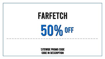 Farfetch Discount Code 2025 April
