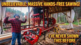 This Sawmill Cuts Wood Autonomously! (Look, No Hands!)