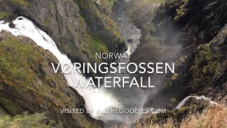 Norway's most spectacular waterfall, Vøringsfossen - the new viewing platform | allthegoodies.com