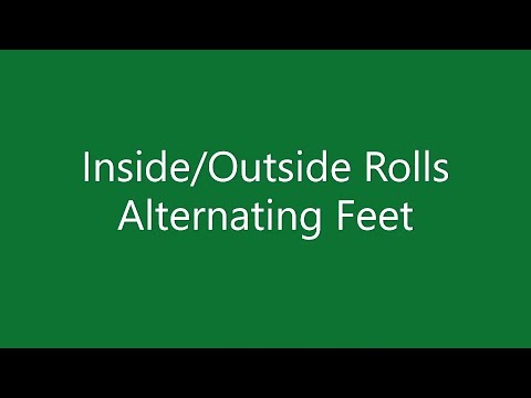 Inside Outside Roll Alternating Feet