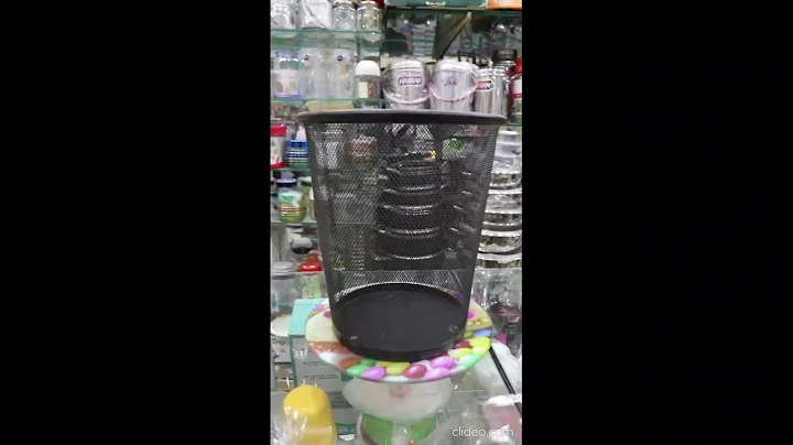 Metal Mesh Big Size Dustbin for Room for Kids