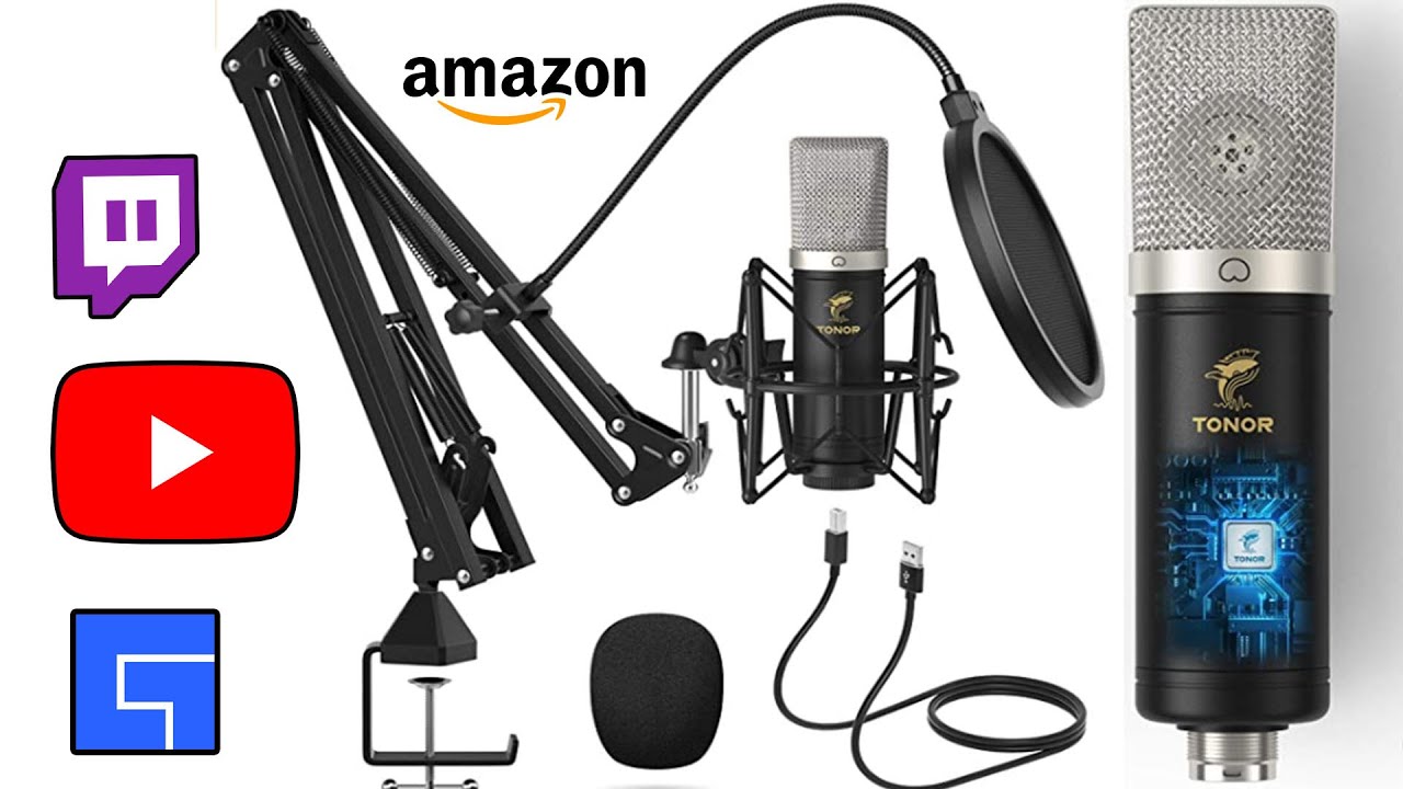 Microfono Profesional USB Ionify Um Vocal Podcast Streaming