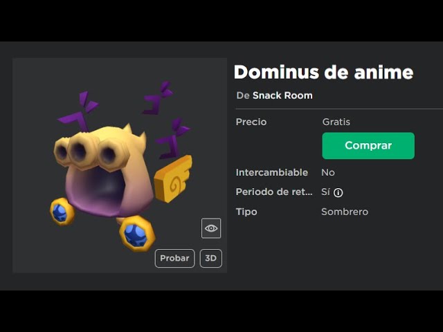 Alvaro G on X: COMO TENER el DOMINUS VENARI PERSONALIZADO 100% GRATIS en  ROBLOX !!  NUEVO VIDEAZO CAZADORCILLOS!!! DARLE CAÑA  A UNO DE LOS VIDEOS MAS GUAYS DE ESTA SEMANA!! ^^