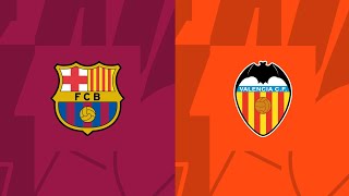 BARCELONA vs VALENCIA | LALIGA 2023/2024 Journée 33 | Full Match | Efootball Prediction