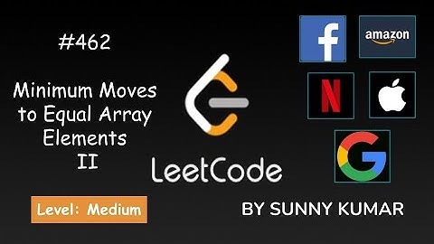 Minimum Moves to Equal Array Elements II | Maths | Median | 462 LeetCode | Day 19