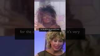 Tina Turner reacting to her own clips (1999)