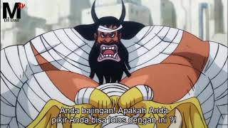 Kelucuan Otama saat menaklukan Babanugi One Piece eps. 953 (sub indo)