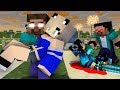 Monster school  herobrine is the real hero  minecraft sad animation