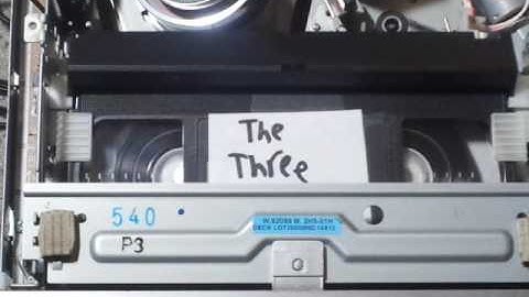 Toshiba D-VR4X VCR/DVD recorder combo fast forward and rewind cycle