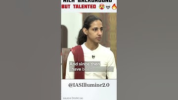 Rich background but Talented 🔥🥵l Upsc Interview rank-32 upsc CSE 2019