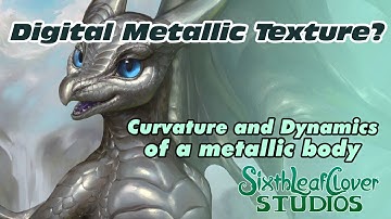 【Metallic Textures in Digital】 Corel Painter - Metallic Curvature