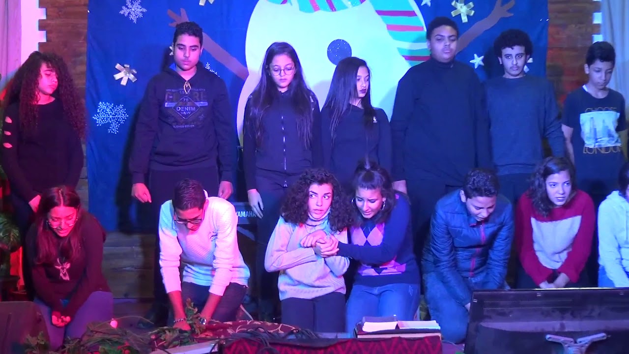 مسرحية اعدادي وثانوي كريسماس 2019