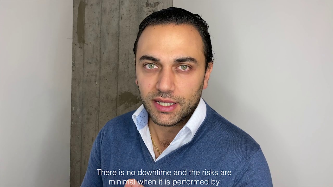 Non surgical nose job Montréal Rhinoplastie non chirurgicale Montreal Dr. Moubayed