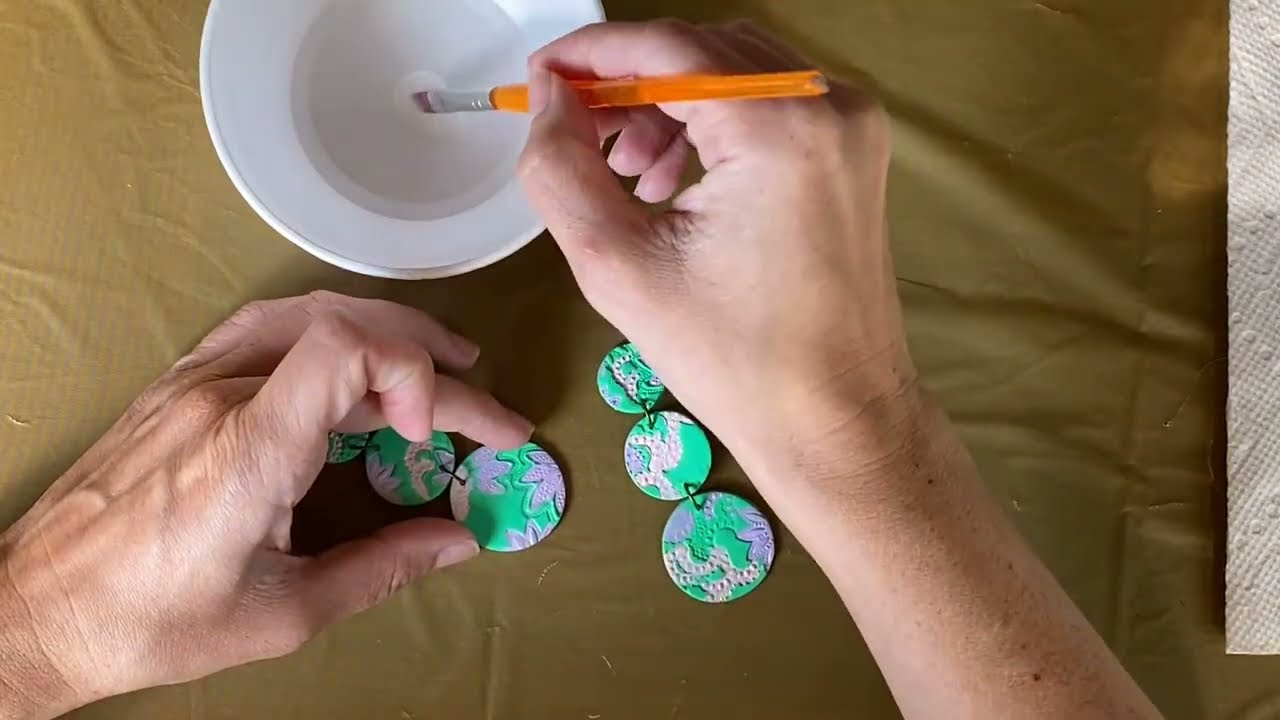 Painting Polymer Clay 