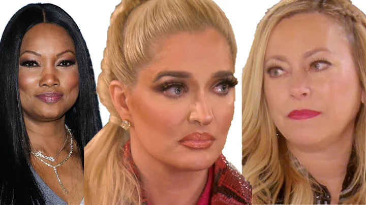 Erika RHOBH FAKE APOLOGY TO SUTTON! Dina Manzo bel...