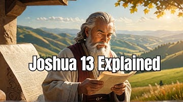 Jozua hoofdstuk 13 uitgelegd (Erfenis en verovering)