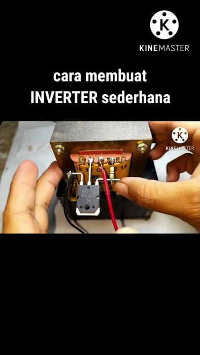 cara membuat inverter sederhana#shorts