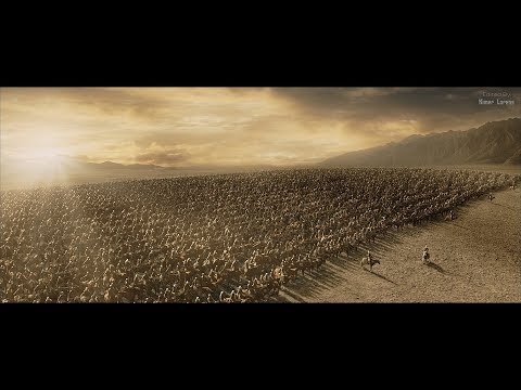 The Lord of the Rings (2003) -  Rohirrim Charge [4K] (simply epic)