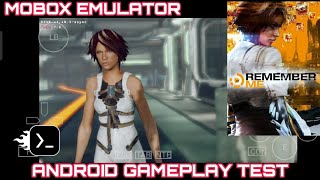 MOBOX EMULATOR I REMEMBER ME IN SD665+4GB RAM I PC GAMES ON ANDROID