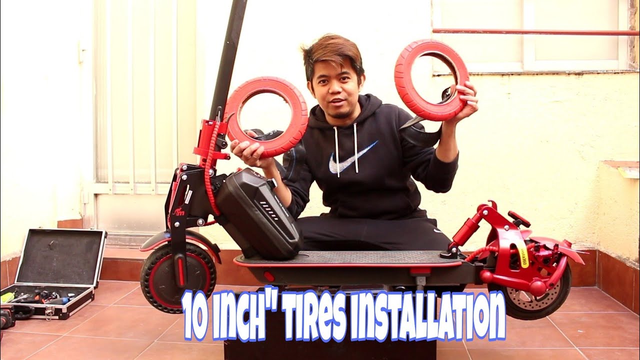 How to put 10-inch WHEELS on the XIAOMI M365  M365 PRO & CLONICS 🧿  Tutorial, tips and tricks 