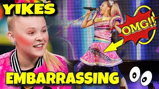 JOJO SIWA Shocking Embarrassing Moments | The Most Awkward Moments in Jojo Siwa&#39;s Life