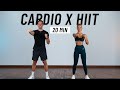 20 MIN CARDIO HIIT WORKOUT - ALL STANDING - Full Body, No Equipment, No Repeats