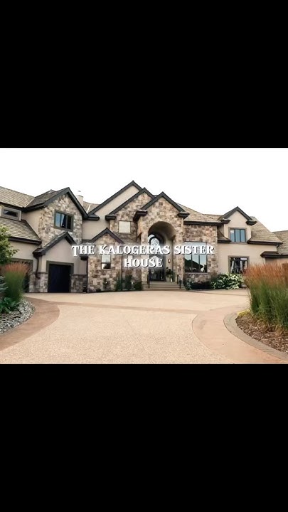 The Kalogeras sisters house 😱😱#kalogerassisters #viralvideo #goviral