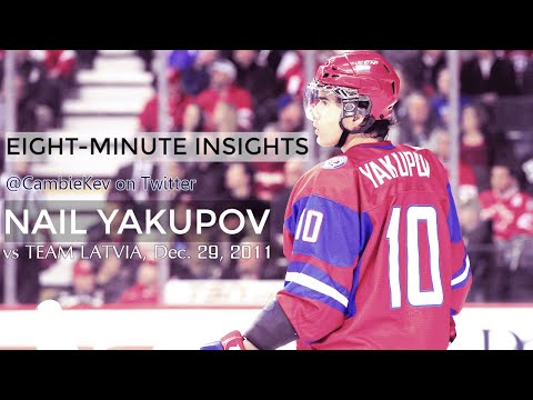 Eight-Minute Insights: Nail Yakupov (2012 IIHF WJC) - A CambieKev Scouting Video - vs Latvia