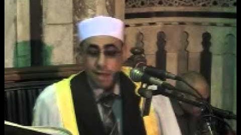 من تلاوات قران الفجر بالجامع الازهرعبر الاذاعة عبدالناصر حرك2013